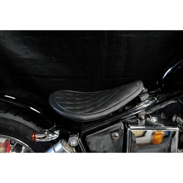 K&W JAZZ50 フラットフェンダー用ソロシートKIT（ステッチ） タイプ ダイヤ カラー 薄茶 P40018 部品屋K&W シート関連パーツ JAZZ50｜パークアップ 店