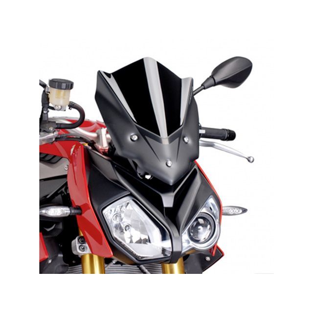 Puig レーシングスクリーン カラー ブラック 7040N プーチ スクリーン関連パーツ S1000R｜パークアップ 店
