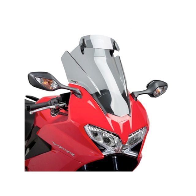 Puig ツーリングスクリーン バイザー付（スモーク） 7008H プーチ スクリーン関連パーツ VFR800F｜パークアップ 店