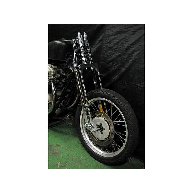 K&W W用スプリンガーフォークKIT カラー メッキ W0002 部品屋K&W フロントフォーク W650/400