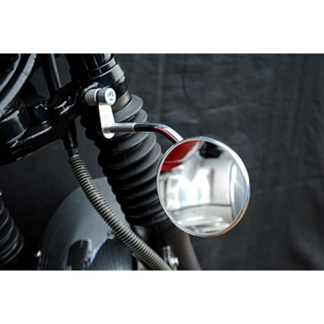 K&W フォーククランプミラーステー 内容 KIT4インチ P28054 部品屋K&W その他外装関連パーツ W650/400