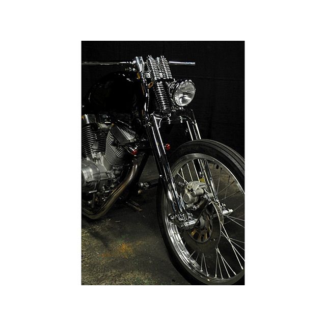 K&W ビラーゴ用スプリンガーフォークKIT カラー ブラック P20810 部品屋K&W フロントフォーク ビラーゴ250|パークアップ 店