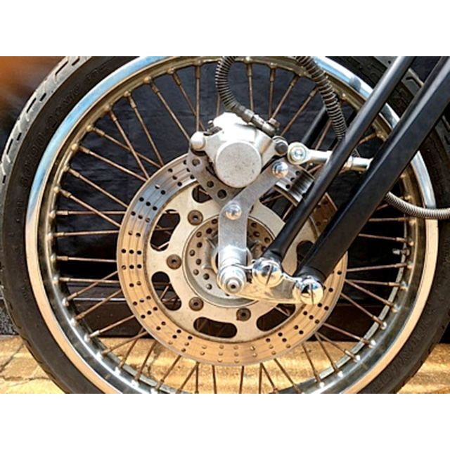 K&W バルカン用 純正1PキャリパーブラケットKIT 仕様 74スプリンガー用 P18004 部品屋K&W キャリパー バルカン400/バルカン800