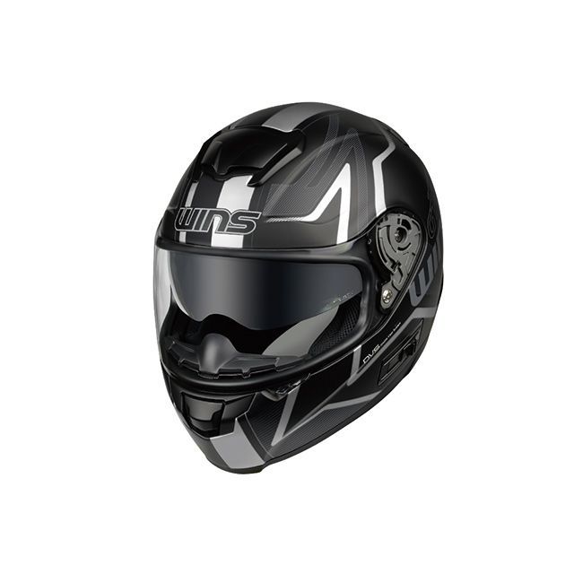 WINS FF-COMFORT カラー マットブラック&times;ホワイト サイズ M/57-58cm JAN_4560385765766 メーカー在庫あり ウインズヘルメット フルフェイスヘルメット｜パークアップ 店
