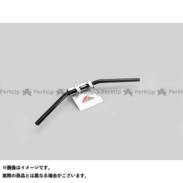 HURRICANE フラット2型 ハンドルセット カラー ブラック H028-008B ハリケーン ハンドル関連パーツ GB250クラブマン