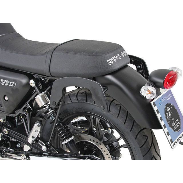 HEPCO&BECKER サイドソフトケースホルダー C-Bow カラー ブラック 630-550-0001 ヘプコ&ベッカー キャリア・サポート|パークアップ 店