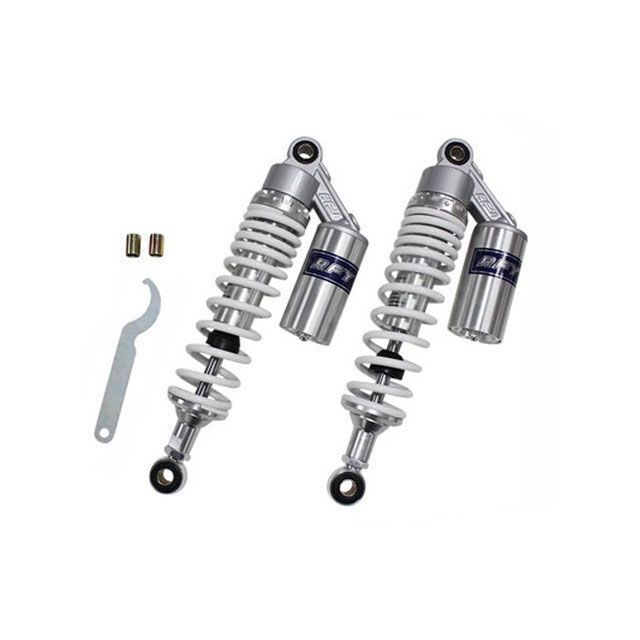【メーカー直送】supervalue リアサスペンション タンク 320mm カラー ホワイト /シルバー ・013010157 スーパーバリュー リアサスペンション関連パーツ