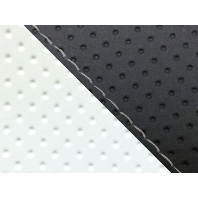 Grondement CBR1000RR（SC57） 国産シートカバー 張替 エンボス黒＆エンボス白 仕様 透明ステッチ 適合 ダブル（リア側） GH5575HC828S0 グロンドマン シート関連パーツ CBR1000RR
