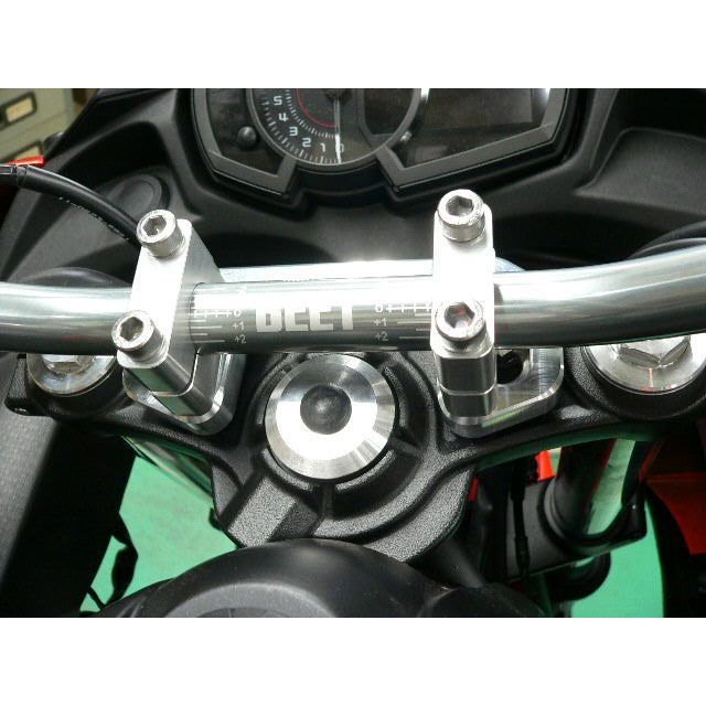 BEET バーハンドルクランプキット（ハンドルバー無し） 0605-KD7-50 ビートジャパン ハンドル周辺パーツ Ninja650｜パークアップ 店