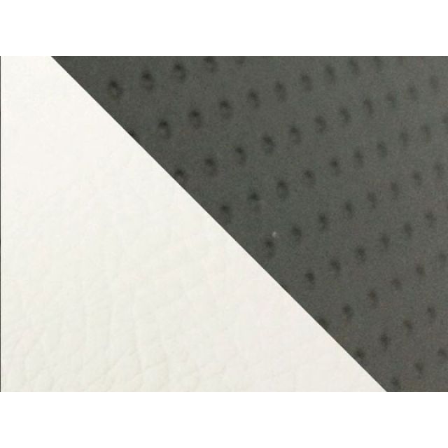 Grondement CBR1000RR（SC57） 国産シートカバー 張替 エンボス黒＆白 仕様 透明ステッチ 適合 ダブル（リア側） GH5575HC82S0 グロンドマン シート関連パーツ CBR1000RR