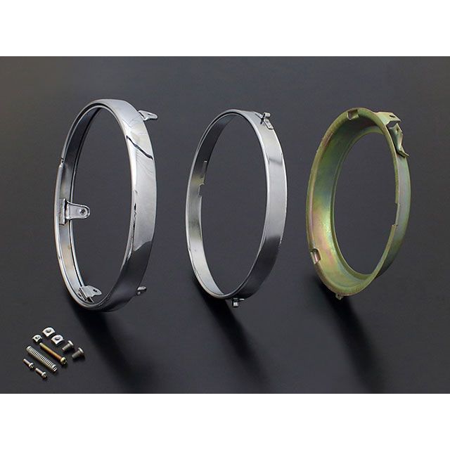 PMC ヘッドライトリムセット 146-4305 メーカー在庫あり ピーエムシー ヘッドライト・バルブ CB750FOUR｜パークアップ 店