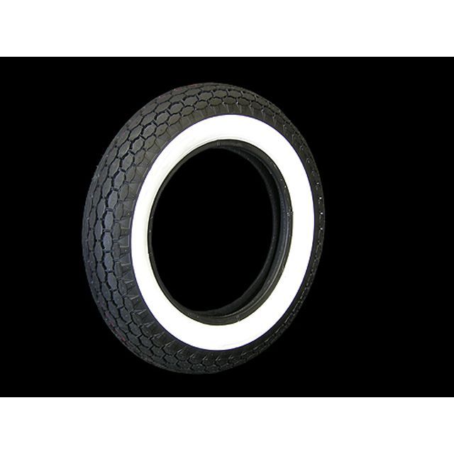 COKER TIRE ベック 5.00-16タイヤ 2inホワイトウォール ・001586 コッカータイヤ オンロードタイヤ ハーレー用｜パークアップ 店