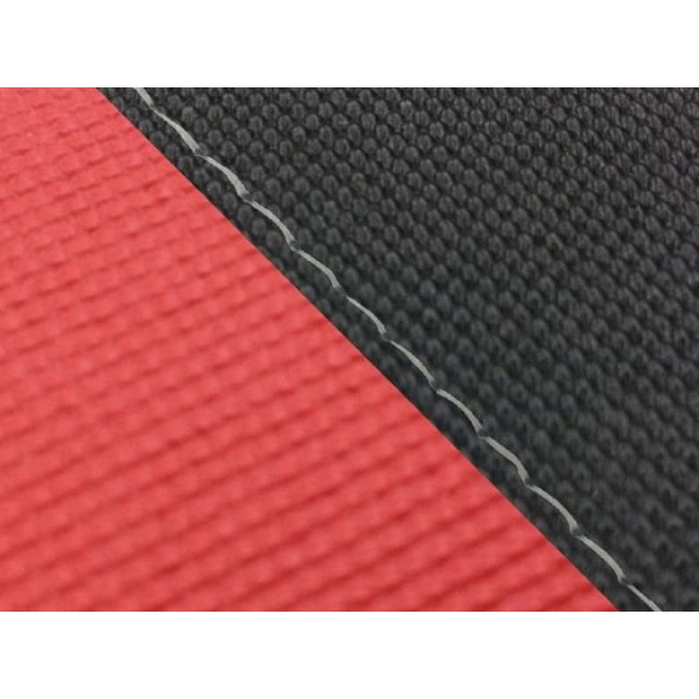 Grondement CBR1000RR（SC57） 国産シートカバー 張替 スベラーヌ黒＆スベラーヌレッド 仕様 透明ステッチ 適合 ダブル（リア側） GH5575HC4644S0 グロンドマン シート関連パーツ CBR1000RR