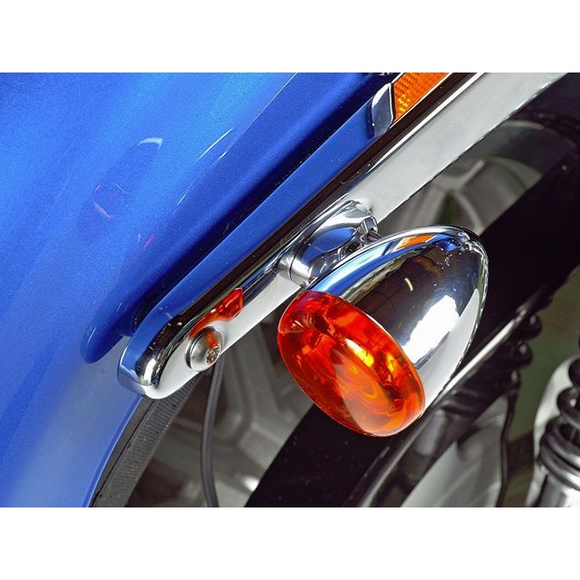 MISUMI ENGINIEERING スポーツスター用ショートRウインカーステー（ノーマル用） カラー ポリッシュ ミスミエンジニアリング 電装ステー・カバー類 スポーツスター