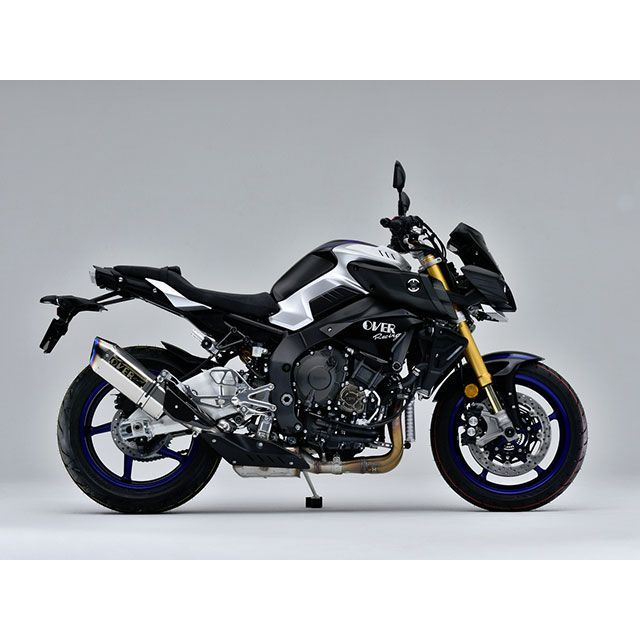 OVER RACING TT-Formula RS チタン スリップオンマフラー マフラーステー ブラック ・10-31-01B オーバーレーシング マフラー本体 MT-10