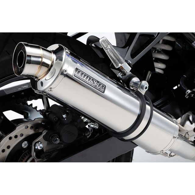 BMS RACING FACTORY R-EVO スリップオンマフラー ステンレス 政府認証 G335-53-P6J BMS マフラー本体 GSX250R|パークアップ 店
