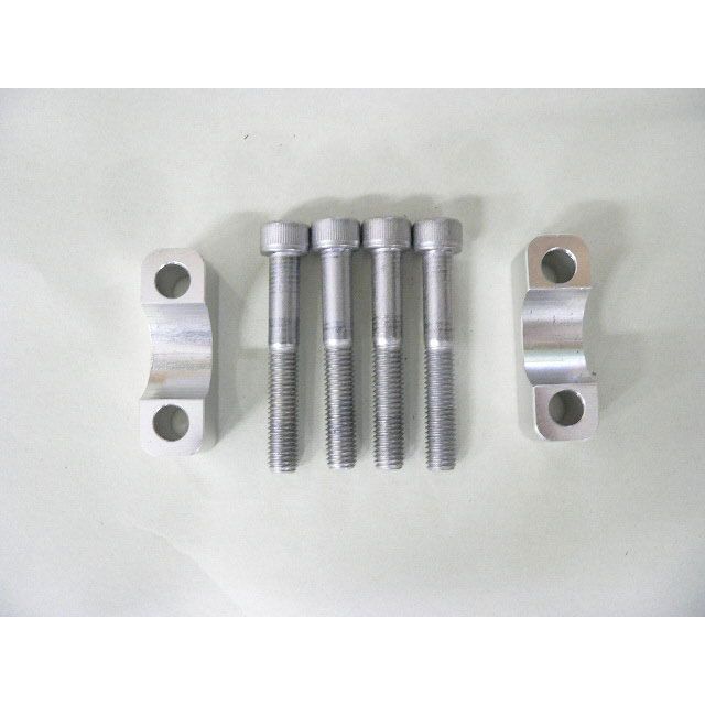BEET 汎用ハンドルUPクランプ 18mm（シルバー） 0605-000-18 ビートジャパン ハンドル周辺パーツ 汎用