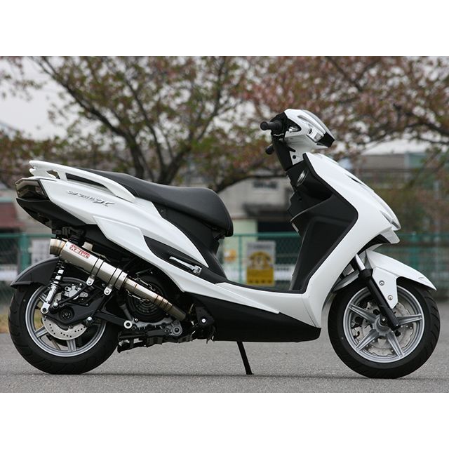 K2-tec シグナスX SR(IV) Volta STD 出口形状 3ピースタイプ sigu4-vos3 ケイツーテック マフラー本体 シグナスX SR 4型|パークアップ 店