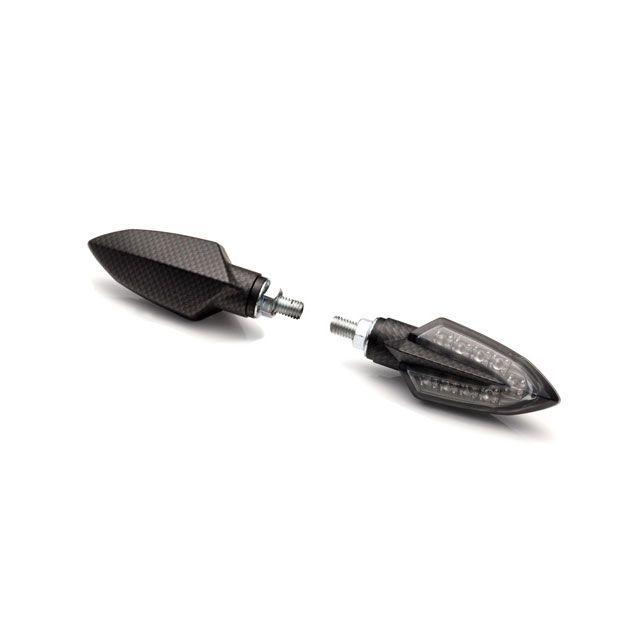 Y’S GEAR LEDウィンカー カラー カーボンルック Q5K-YSK-081-X03 ワイズギア ウインカー関連パーツ