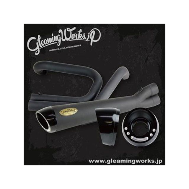 GLEAMING WORKS SUS H2 2in1 for STREET750（15～16） GW-4023 グリーミングワークス マフラー本体 STREET750