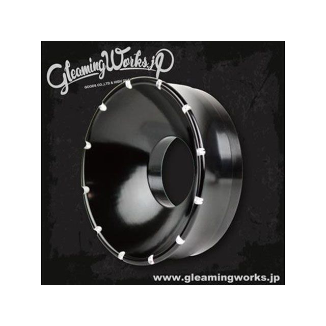 GLEAMING WORKS ビレットマフラーエンド フレア カラー コントラスト GW-4038 グリーミングワークス その他マフラーパーツ ハーレー汎用