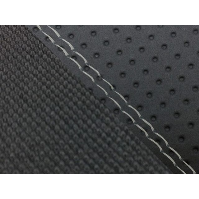 Grondement FZ1 フェザー（10年～）シングル（フロント側） グロンドマン国産シートカバー 張替（エンボス黒・スベラーヌブラック） 仕様 透明ダブルステッチ GH5565YC846SW0 グロンドマン シート関連パーツ FZ1 フェザー