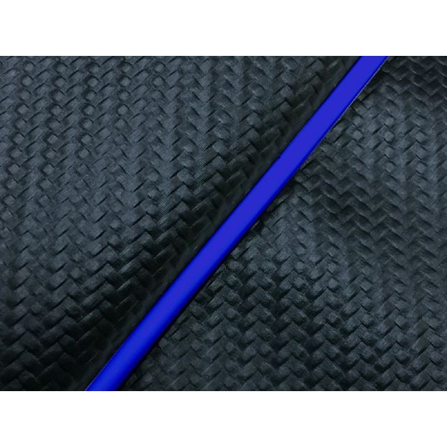 Grondement レブル250（MC13）前後/ベルト付 グロンドマン国産シートカバー 張替（カーボンブラック） 仕様 青パイピング GH149HC160P50 グロンドマン シート関連パーツ レブル250