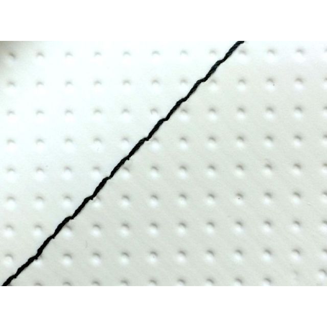 Grondement シャリー50丸型6V 1/2型 カブトフェンダー グロンドマン国産シートカバー 張替（白） 仕様 黒ステッチ GH57HC20S10 グロンドマン シート関連パーツ シャリー50