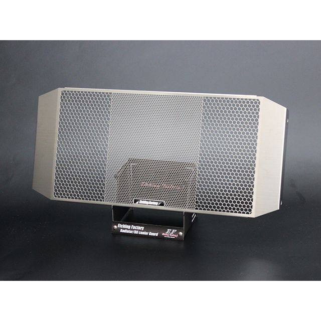 ETCHING FACTORY SV650（16～）用 ラジエターガード カラー 青エンブレム RGS-SV650-00-bu エッチングファクトリー ラジエター関連パーツ SV650