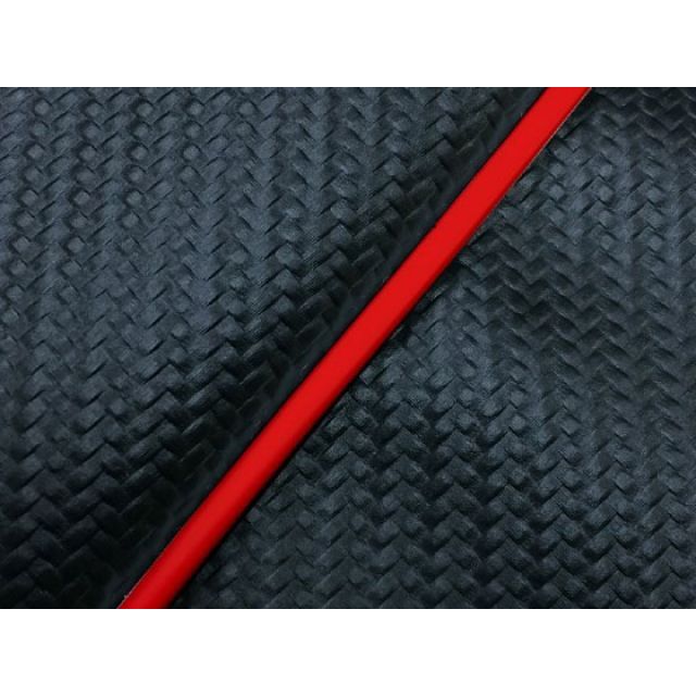 Grondement クロスカブ（JA10/CC110） 国産シートカバー カーボン黒 タイプ 張替 仕様 赤パイピング GH5573HC160P40 グロンドマン シート関連パーツ クロスカブ