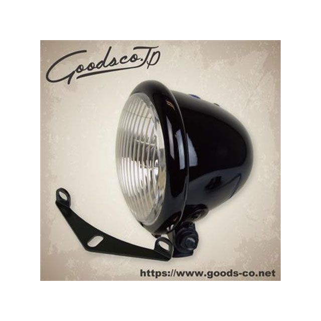 GOODS 4-1/2&rdquo;ハイマウントベイツライトキット/SR400/500 カラー ブラック 66-84118SR2 グッズ ヘッドライト・バルブ SR400/500｜パークアップ 店