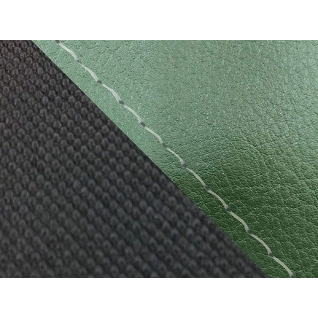 Grondement グロム 国産シートカバー ダークグリーン＆スベラーヌブラック タイプ 張替 仕様 透明ステッチ GH5568HC3046S0 グロンドマン シート関連パーツ グロム