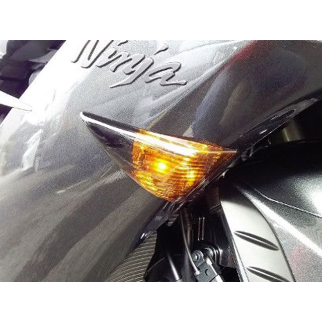BEET フロントウインカーレンズカバーセット 0404-KB6-F2 ビートジャパン 電装ステー・カバー類 ZX-14R