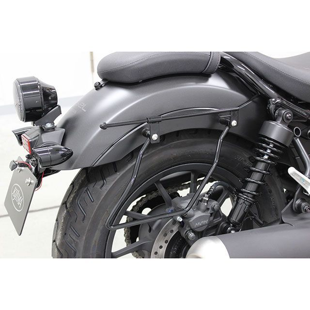 KIJIMA バッグサポート（ブラック） タイプ 左側 210-4872 メーカー在庫あり キジマ キャリア・サポート Rebel 250/500