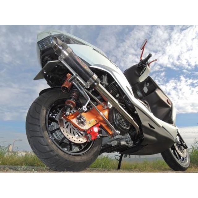 シグナスX マフラー ベリアル GPバージョンマークVS hatoya-parts_cr4548916779888
