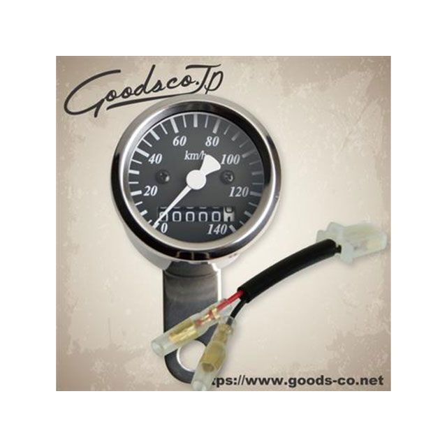 GOODS 48φスピードメーターキット/SR400/500/トリップ無し 年式 2003-2008 58-43620-SR2 グッズ スピードメーター SR400/500