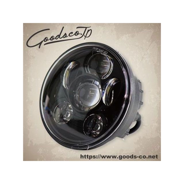 GOODS 5-3/4インチ プロジェクターLEDヘッドライトユニット G6-00159 グッズ ヘッドライト・バルブ ハーレー|パークアップ 店