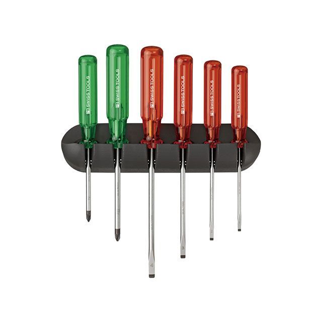 PBSWISSTOOLS 245 １番ウッド仕掛ける 保持者付6本組 ・245 PBスイスツールズ お手々物の具