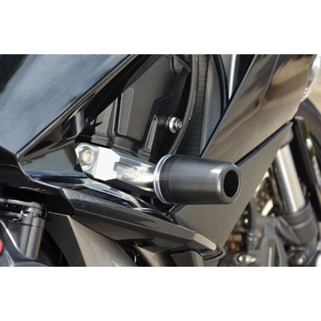 AGRAS レーシングスライダー フレーム ジュラコンカラー ホワイト タイプ ロゴ有 342-499-000X アグラス スライダー類 Ninja1000｜パークアップ 店