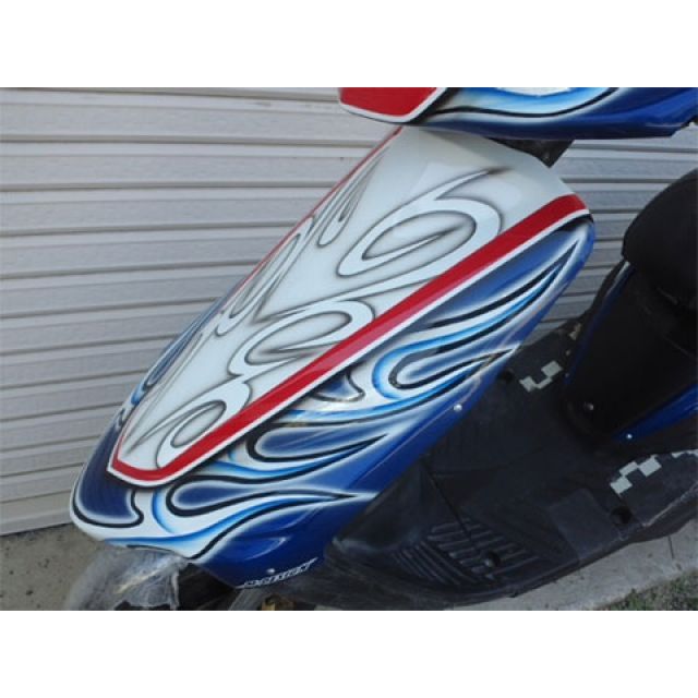 M-DESIGN JOG-Z レーシングフロントフェイス 3YK 3YJ Mデザイン カウル・エアロ JOG/-Z/スーパーJOG-Z|パークアップ 店