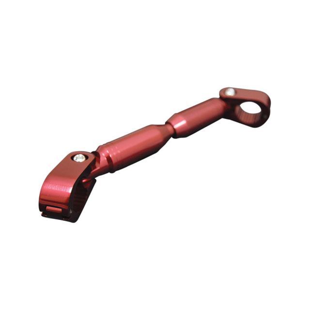 ALCANhands アジャスタブルハンドルブレースタイプS ハンドル幅約200mm～260mm対応/太さ22.2mm カラー レッド F00027C アルキャンハンズ ハンドル関連パーツ