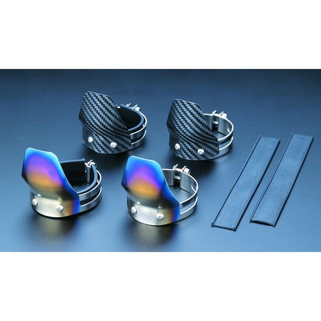 清水k-factory フォークガード　カーボン K-FACTORY ONLINE SHOP / フロントフォークガード（Sサイズ）