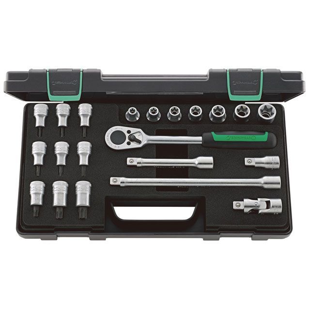 STAHLWILLE 50TX/16/5KN（1/2SQ）ソケットレンチセット（96033702） ・50TX/16/5KN スタビレー ハンドツール｜パークアップ 店 64,886円