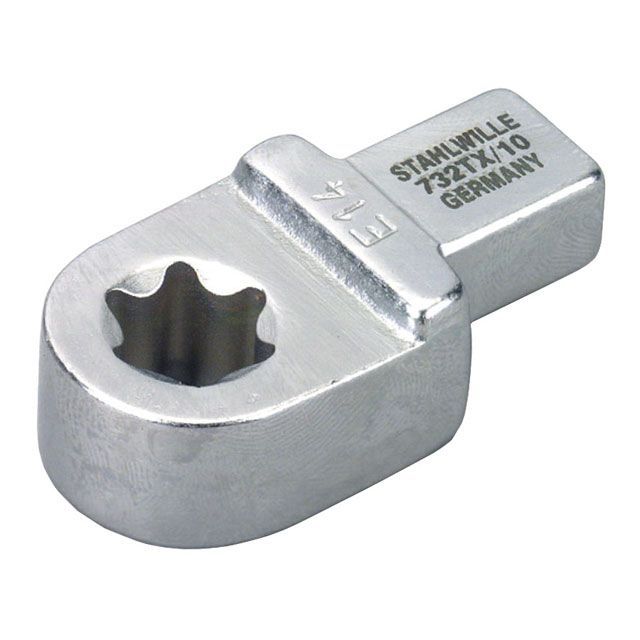 STAHLWILLE 732TX/10-E12 トルクレンチ差替尖端（58291012） ・732TX/10-E12 スタビレー お手々物の具