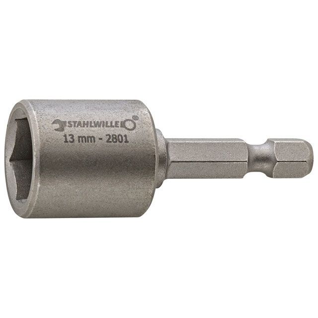 STAHLWILLE 2801-13 ヘキサゴンソケット 13MM（1/4”）（28011013） ・2801-13 製造業者店卸し資産あり スタビレー お手々物の具