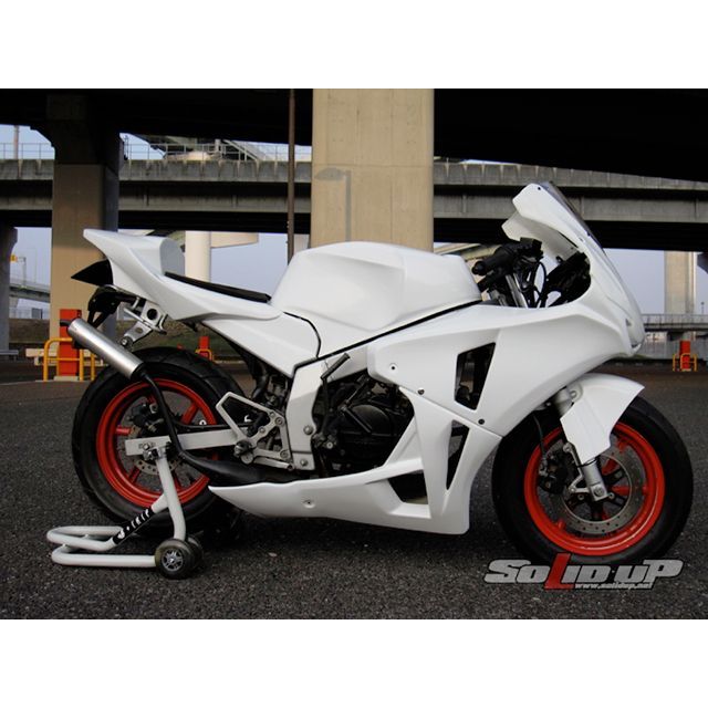 SOLID UP NSR用 08：CBR1000RRレプリカ レース5パーツKIT カラー 白ゲル RFC-5W ソリッドアップ 外装セット NSR50/80｜パークアップ 店