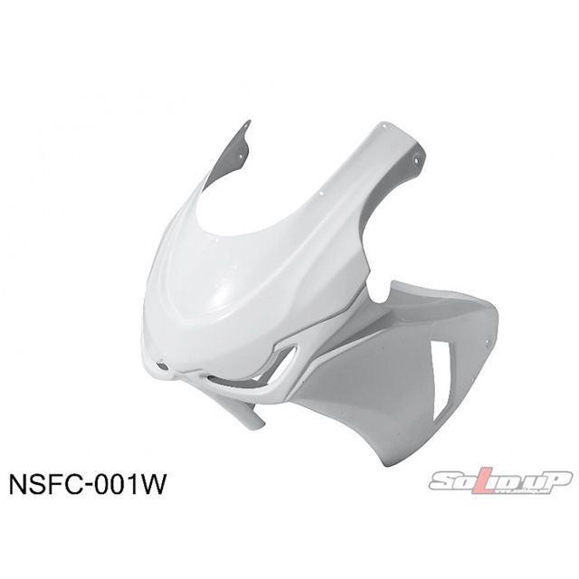 SOLID UP NSF100用 08：CBR1000RRレプリカ レースアッパーカウル カラー 白ゲル NSFC-001W ソリッドアップ カウル・エアロ NSF100