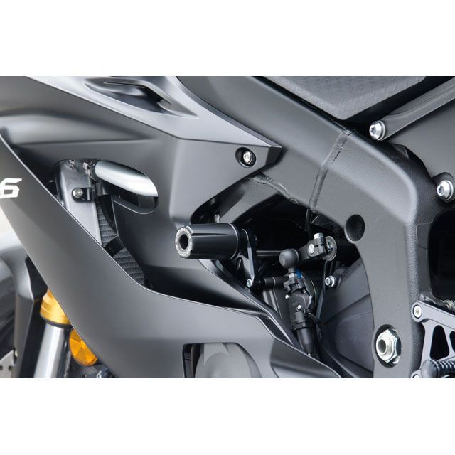 OVER RACING レーシングスライダー（ブラック） ・59-433-01B オーバーレーシング スライダー類 YZF-R6｜パークアップ 店 17,888円