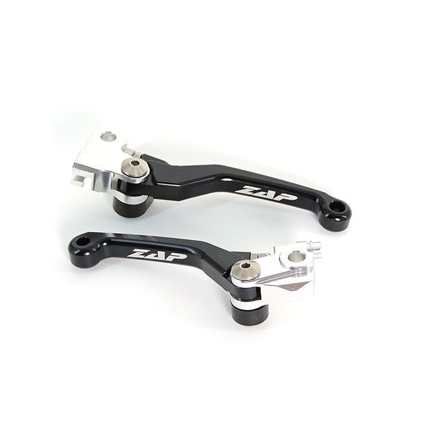 ZAPTECHNIX ZAP TECHNIX COMPETITION LEVER SET CRF250R/CRF450R 07-14 BLACK ザップテクニクス レバー CRF250R/CRF450R