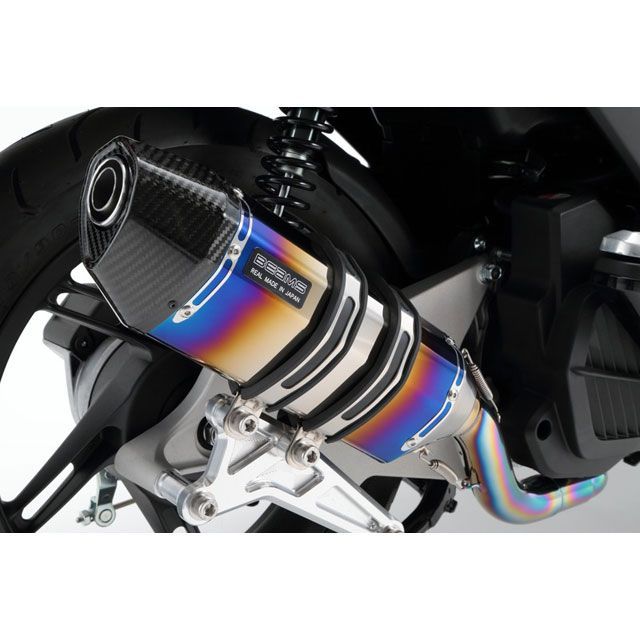 BEAMS CORSA-EVO II マフラー ヒートチタン 政府認証 G166-65-001 ビームス マフラー本体 PCX150